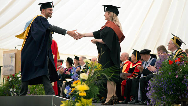 graduated form school