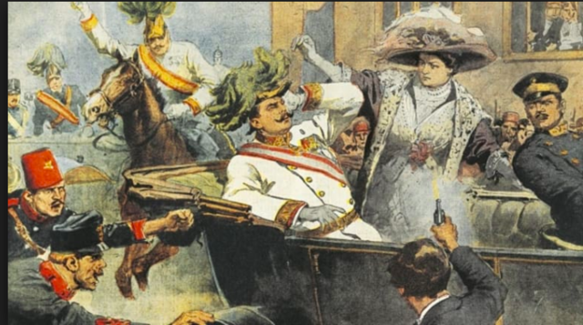 (EU) Archduke Ferdinand shot in Sarajevo