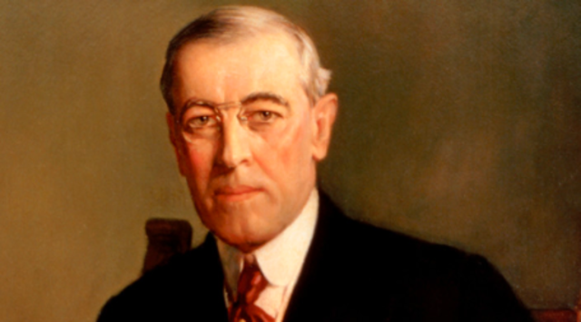 (US) President Woodrow Wilson Inaugurated