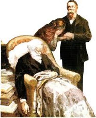 Enfermedad de su mujer y declive de Marx