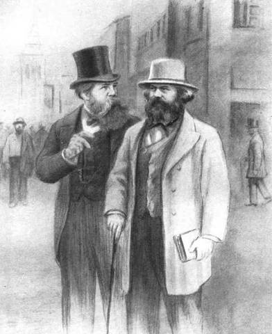 La labor de Marx en Londres