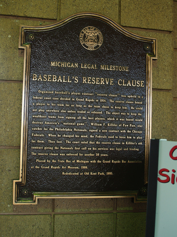 Inception of the Reserve Clause