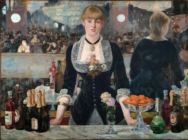 BAR DE FOLIES BERGERE. Edouard Manet