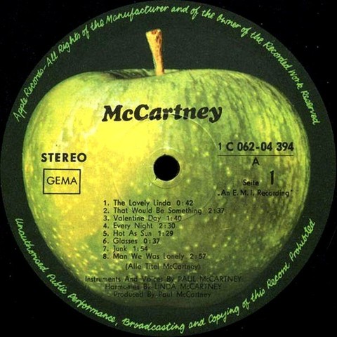 Сольный альбом Пола Маккартни и распад группы