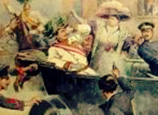 (EU) Archduke franz Ferdinand Shot in Sarajevo