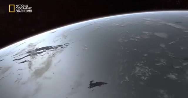 La tierra es solo agua