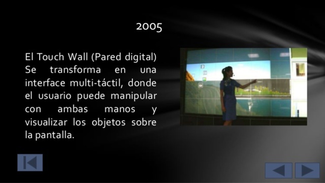 Touch Wall (Pared digital)