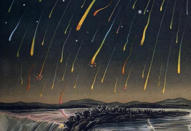 segunda lluvia de meteoritos