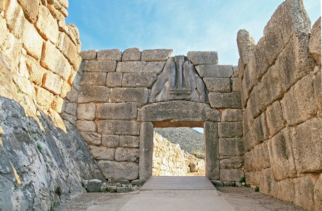 La puerta de los Leones