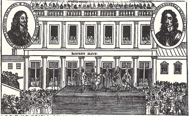 Charles I's execution
