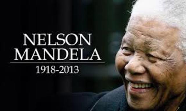 Nelson Mandela died