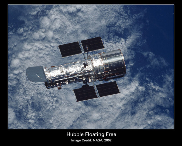 Telescopio espacial Hubble.