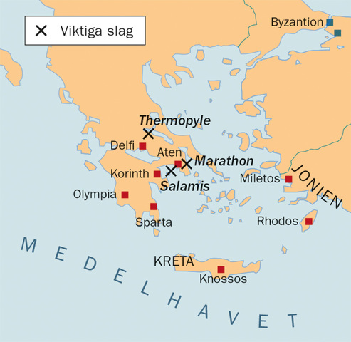 3. Tre omtalade krig under perserkrigen