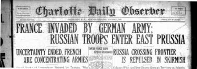 Germany Declares War (Again)