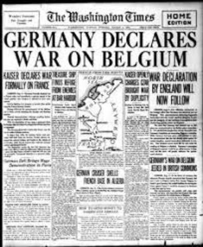 Germany Declares War