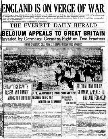 Germany declares war on France