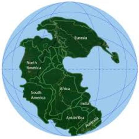 Formació dels continents