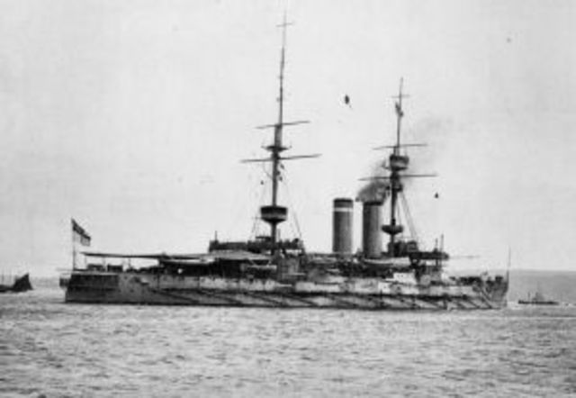 Navy-Ship HMS Cornwallis Sunk