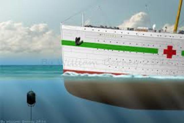 Britannic Sinks in Aegean Sea