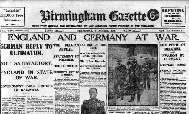 (EU) Britain Declares War on Germany