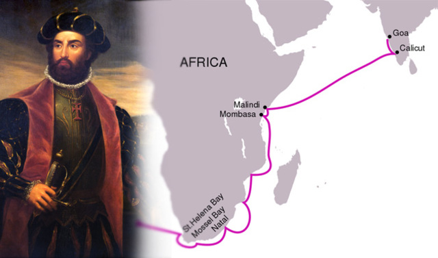 Per primi i Portoghesi raggiungono le indie