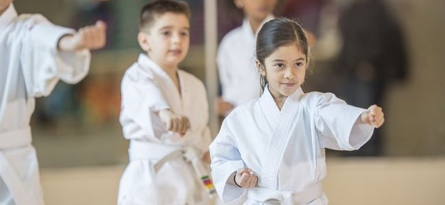 cuando me dieron una medalla de karate