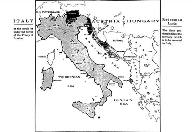 Italy signs Treaty of London