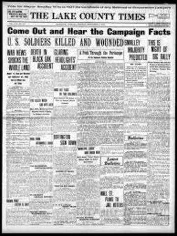 US troops see western front for 1st time