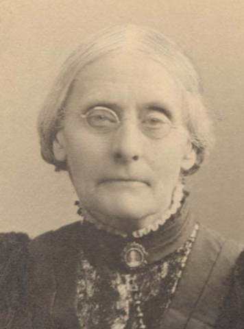 Susan B. Anthony arrested for voting Ulysses S. Grant