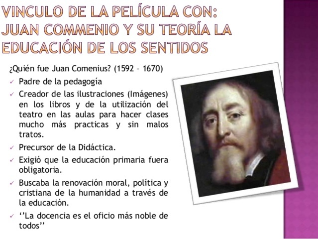 Padre de la Pedagogía- Comenius