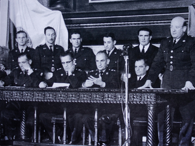 Gobernó la junta militar