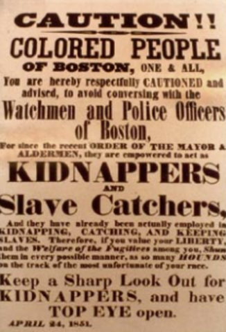 Fugitive slavery act