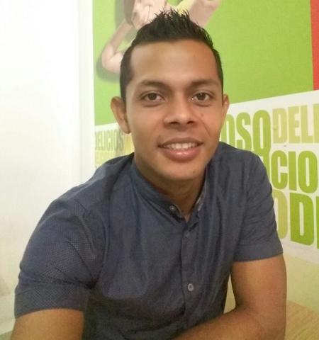 Primera participación del estudiante Carlos Laguna