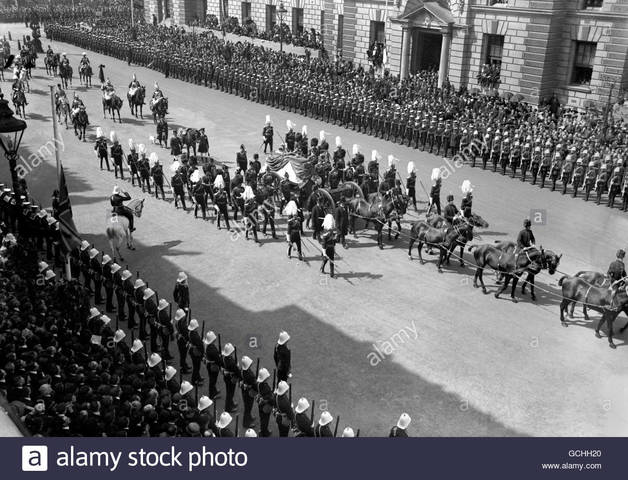 (EU) The funeral of king Edward VII of the UK