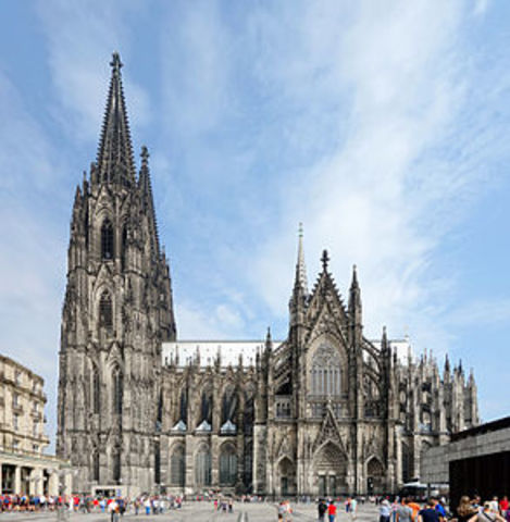 The Construction of the Cologne Cathedral is Completed