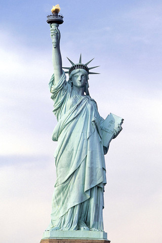 Statue of Liberty Being Gifted