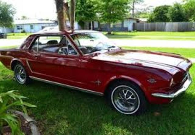 PRIMERA GENERACION DEL MUSTANG