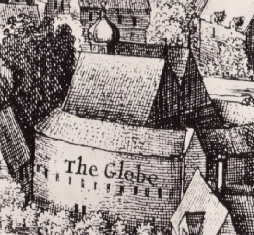 The second Globe Theater was built