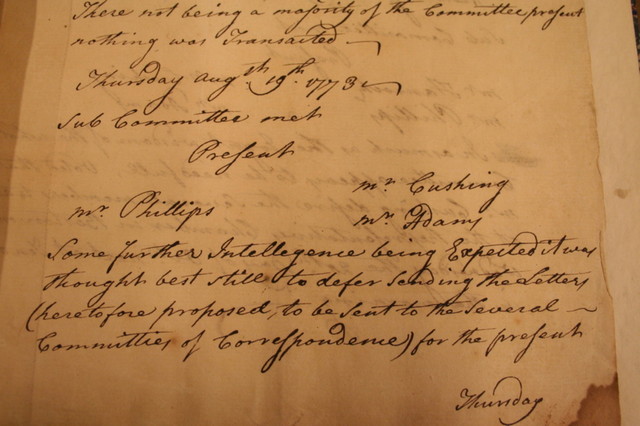 Committees of Correspondence