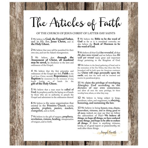 Articles of Faith