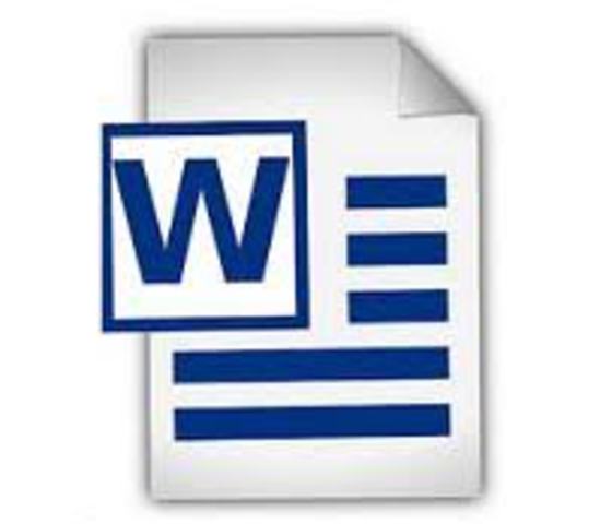 Microsoft word