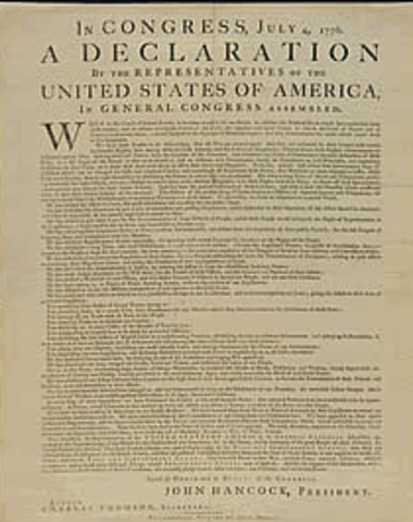 Declaration of Independence