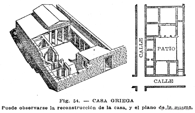 La casa griega