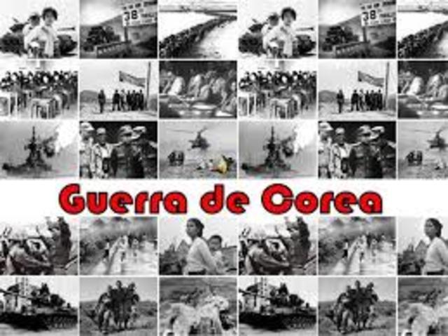 Inicio de la guerra en Corea
