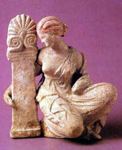 Escultura de Tanagra