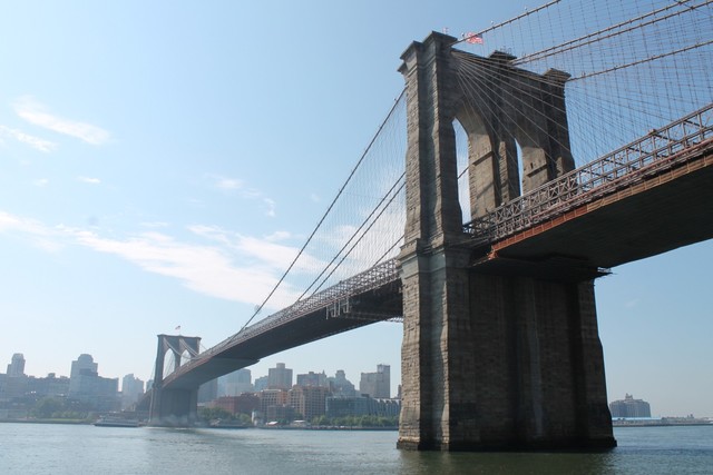 Completion of the Brooklyn Bridge