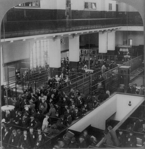 The Opening of Ellis Island