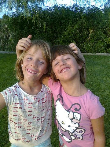 El primer cop que vam plantar a l'hort