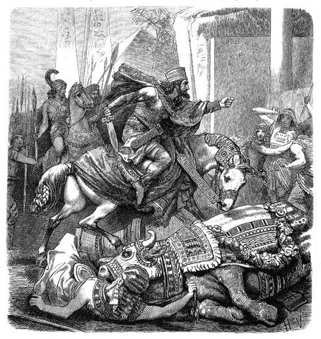 Egypte veroverd door de Perzen