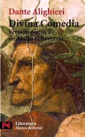 se escribe La Divina Comedia por Dante Alighieri